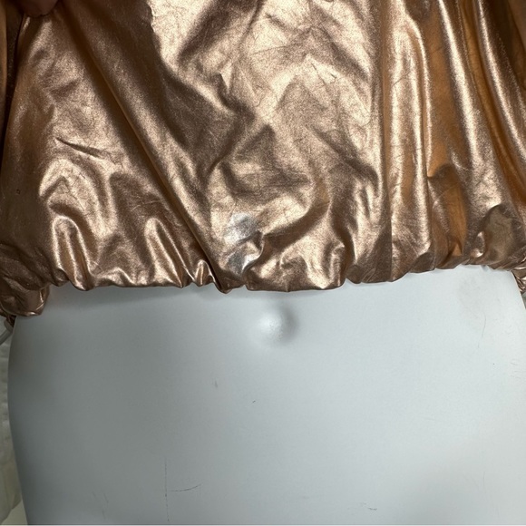 Heroine Sport Ray Colorblock Hoodie Pullover Ivory/Copper M - Picture 6 of 10